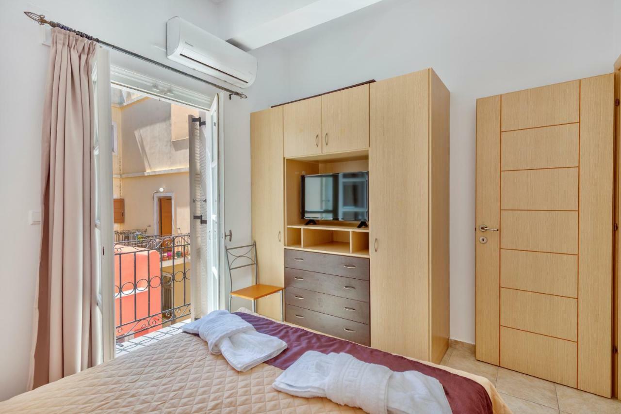 Ethrionplus Two Rooms Apartments Balconies 100 M From The Port Ermupoli Exteriér fotografie